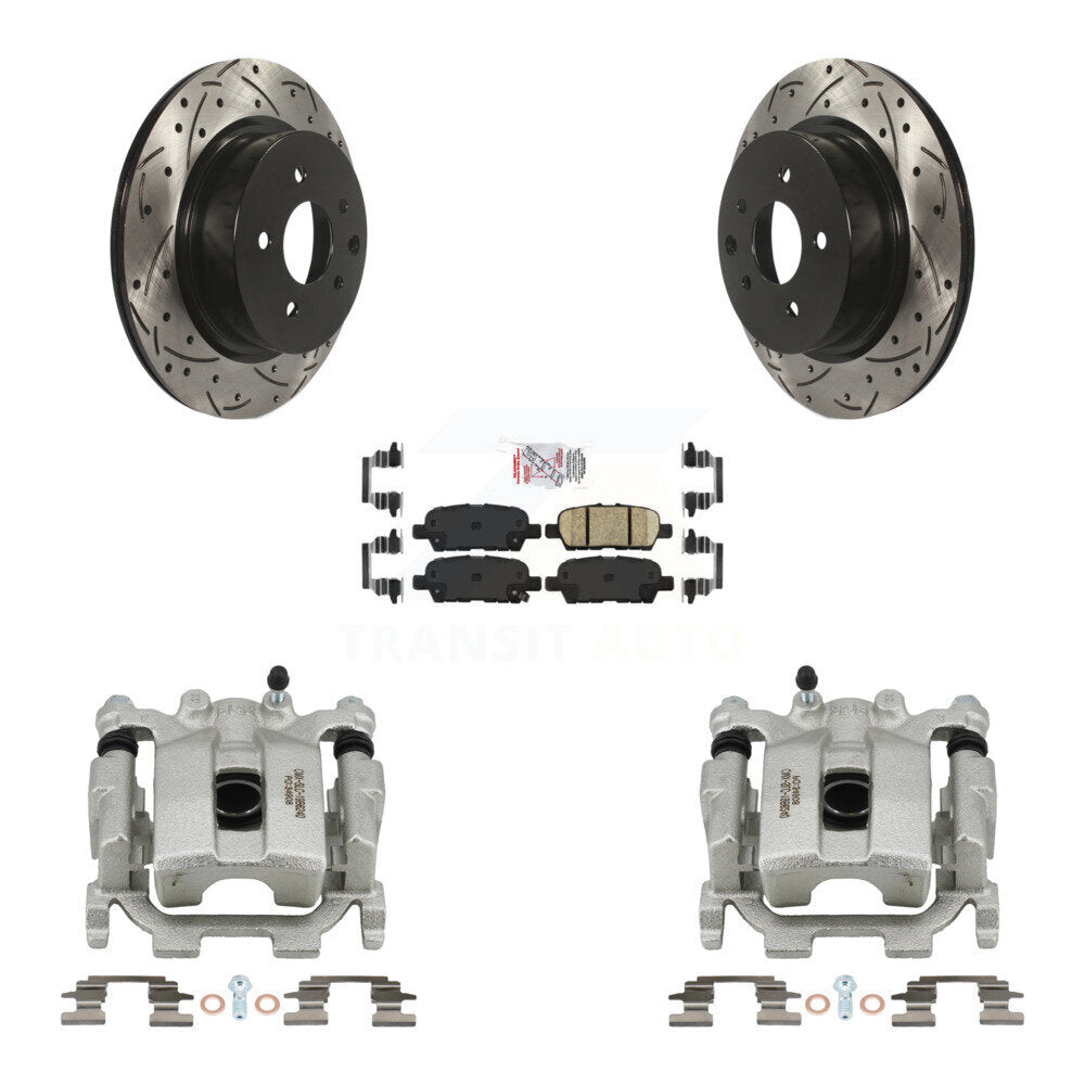 Transit Auto KCD-101520N Disc Brake Kit for 2009-2018 Nissan Maxima - Rear product image