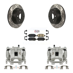Transit Auto KCD-101520N Disc Brake Kit for 2009-2018 Nissan Maxima - Rear product image
