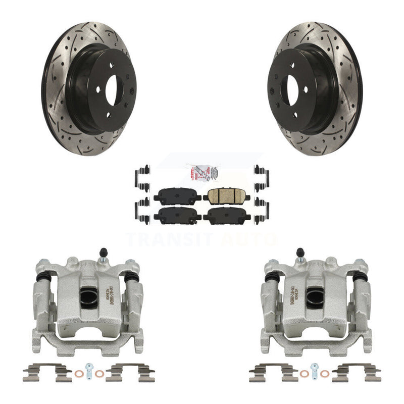Transit Auto KCD-101520N Disc Brake Kit for 2009-2018 Nissan Maxima - Rear product image