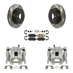 Transit Auto KCD-101521N Disc Brake Kit for 2009-2018 Nissan Maxima - Rear product image