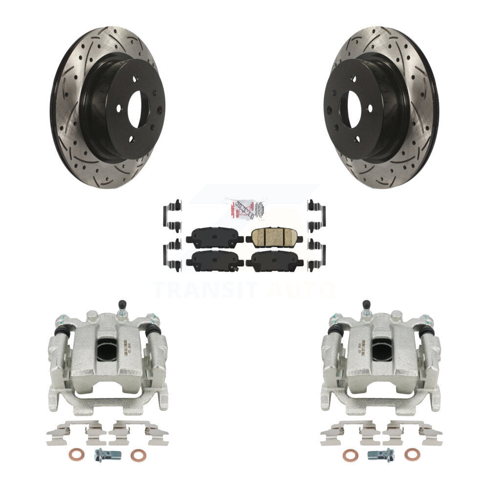 Transit Auto KCD-101522N Disc Brake Kit for 2008-2012 INFINITI EX35 - Rear product image