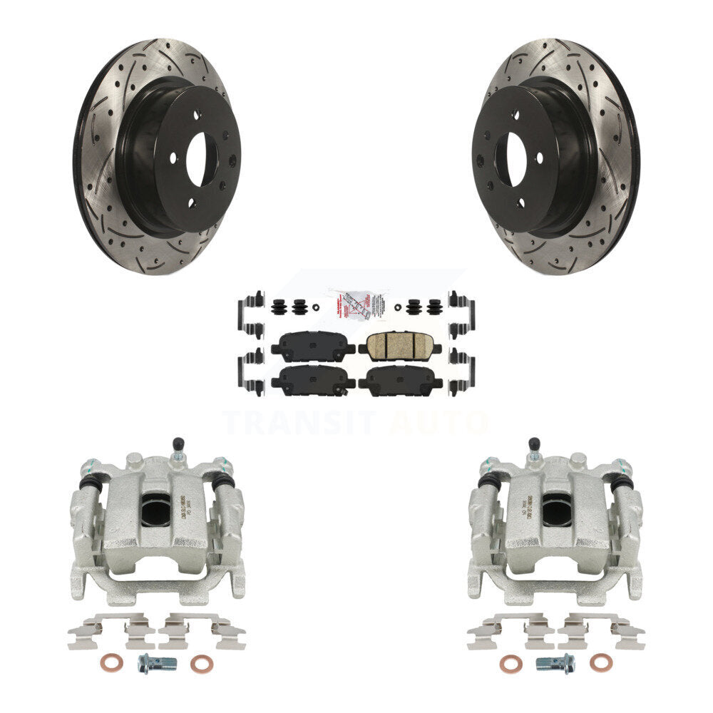 Transit Auto KCD-101523N Disc Brake Kit for 2008-2012 INFINITI EX35 - Rear product image