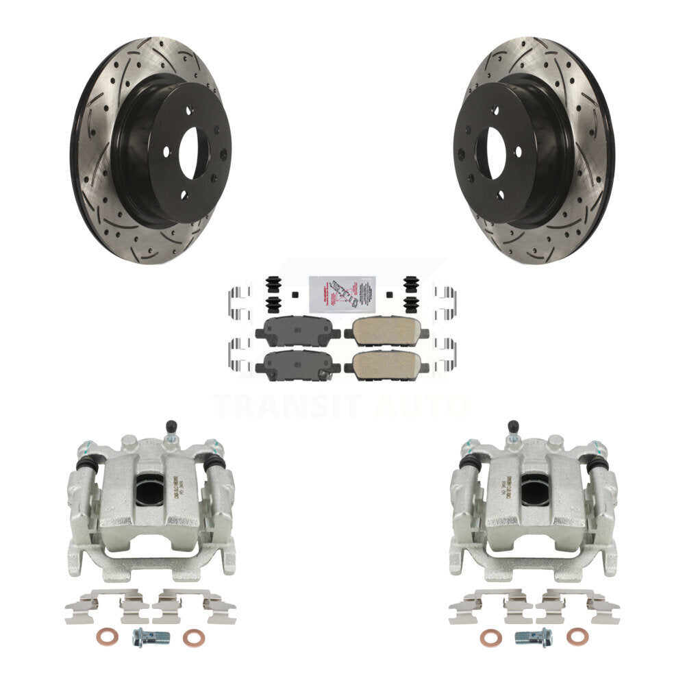 Transit Auto KCD-101525N Disc Brake Kit for 2008-2012 INFINITI EX35 - Rear product image