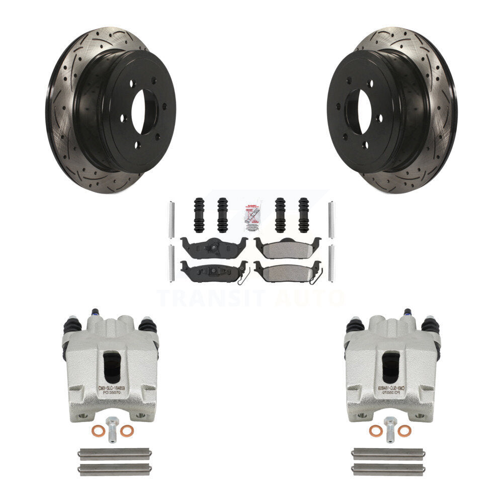 Transit Auto KCD-101535N Disc Brake Kit for 2004-2011 Lincoln Mark LT, Ford F-150 - Rear product image