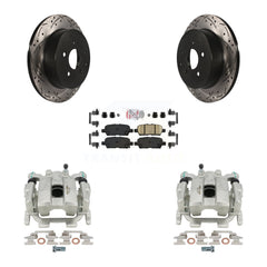 Transit Auto KCD-101542N Disc Brake Kit for 2009-2024 INFINITI Q60, INFINITI Q70L, INFINITI Q50 & more - Rear product image