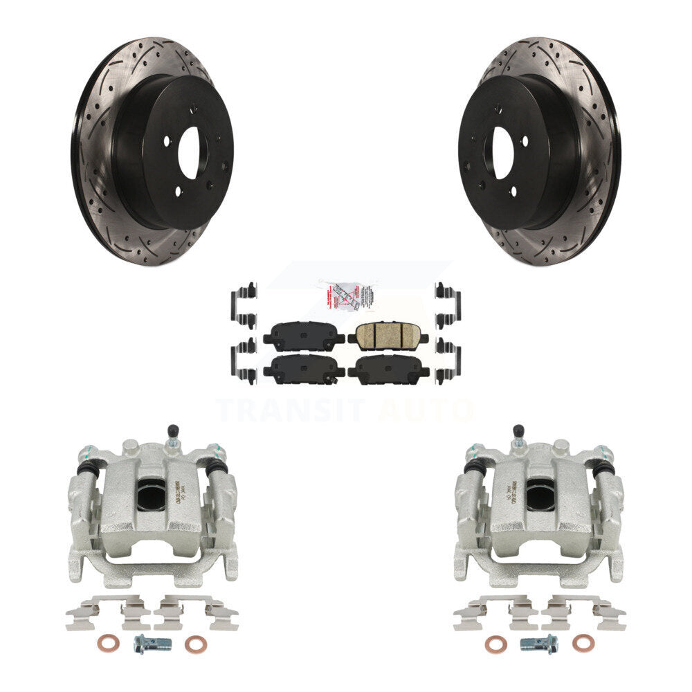 Transit Auto KCD-101543N Disc Brake Kit for 2009-2012 INFINITI FX35 - Rear product image