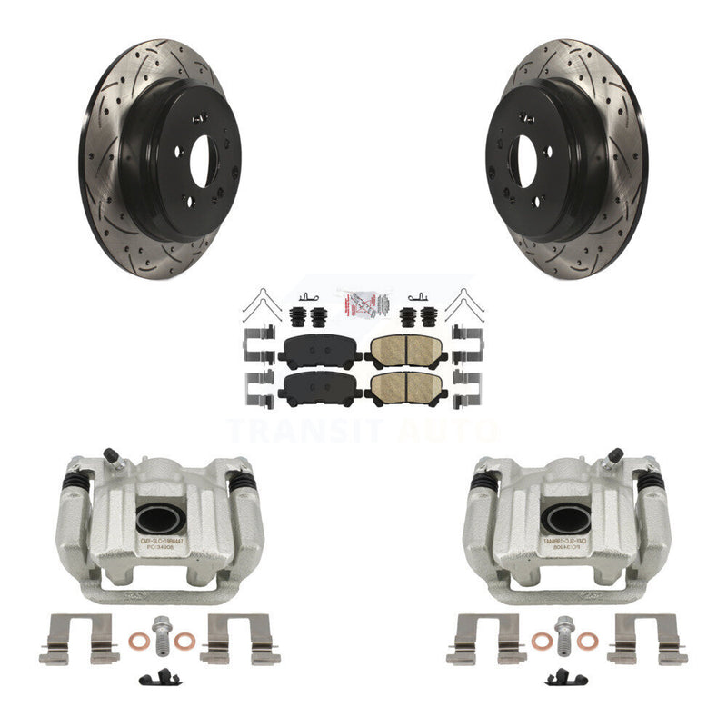 Transit Auto KCD-101549N Disc Brake Kit for 2011-2017 Honda Odyssey - Rear product image