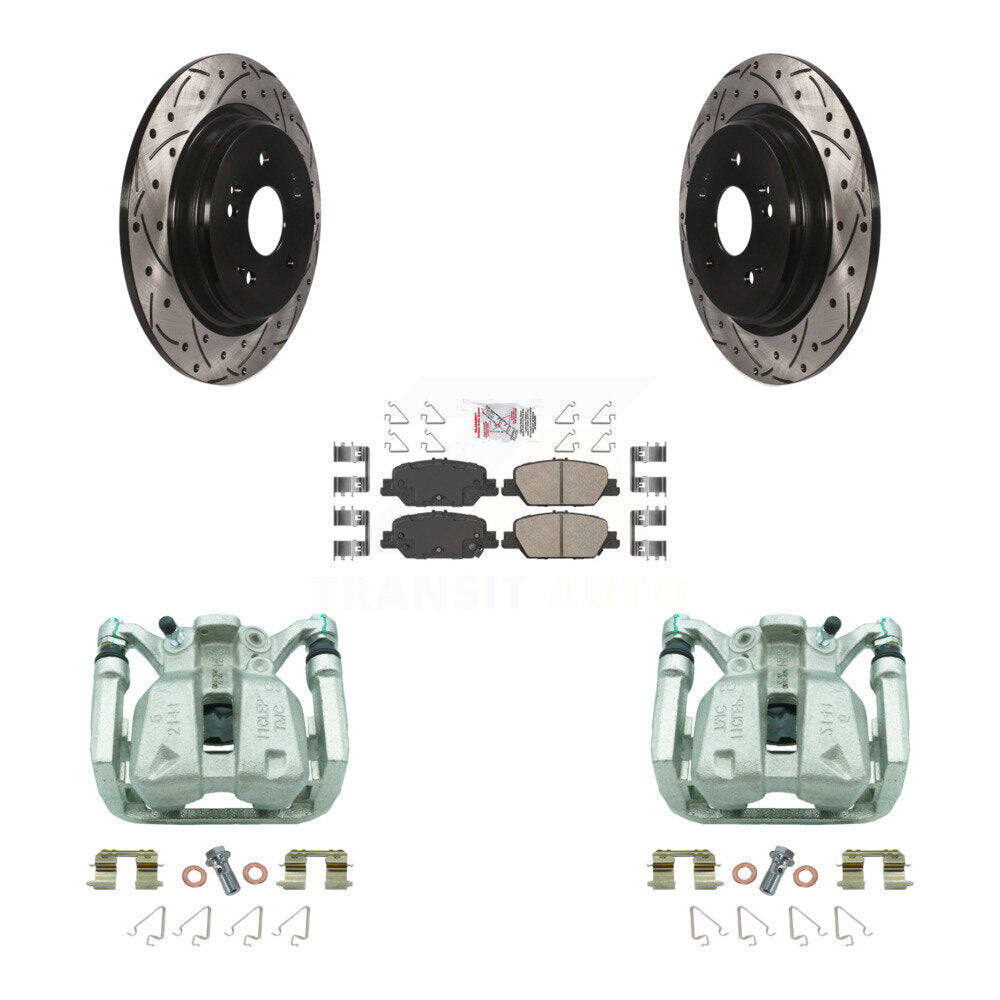 Transit Auto KCD-101550N Disc Brake Kit for 2017-2022 Honda CR-V - Rear product image