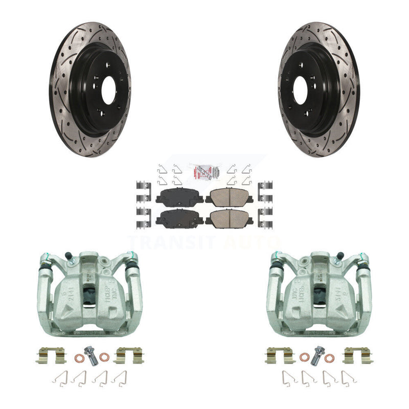 Transit Auto KCD-101550N Disc Brake Kit for 2017-2022 Honda CR-V - Rear product image