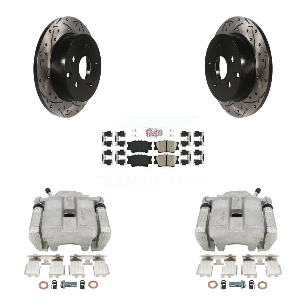 Transit Auto KCD-101556N Disc Brake Kit for 2012-2018 Toyota RAV4 - Rear product image
