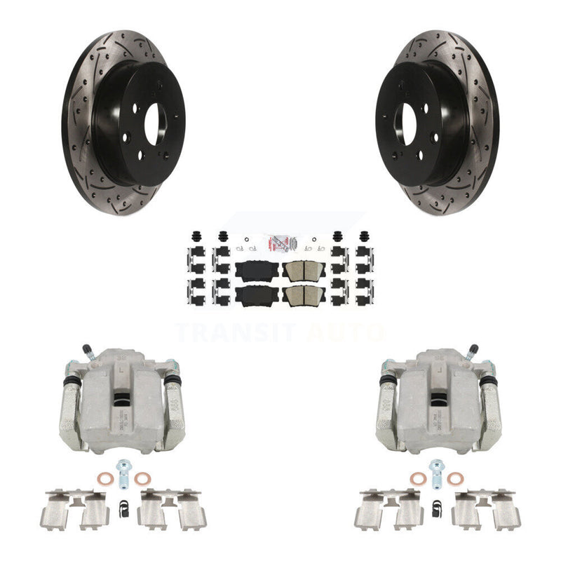 Transit Auto KCD-101557N Disc Brake Kit for 2006-2012 Toyota RAV4 - Rear product image