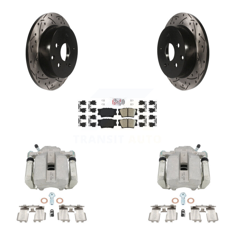 Transit Auto KCD-101558N Disc Brake Kit for 2006-2012 Toyota RAV4 - Rear product image