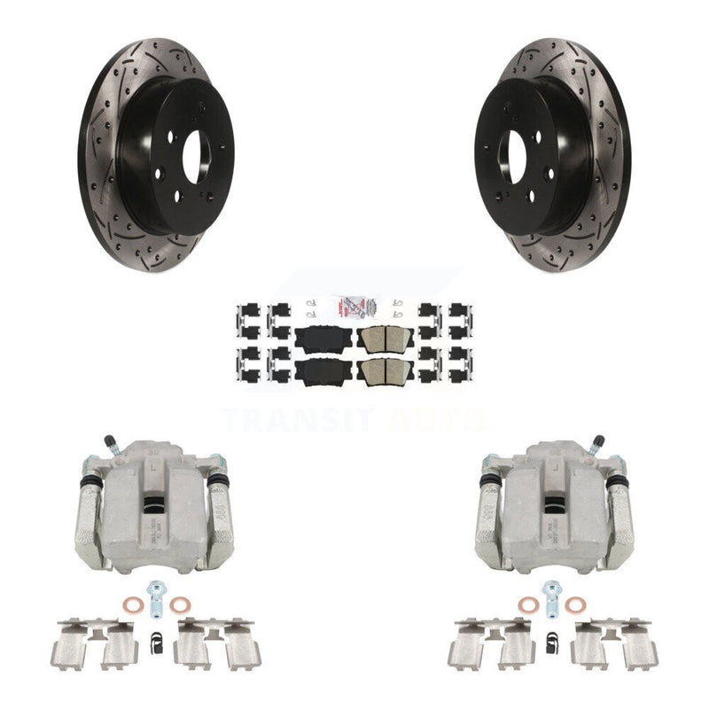 Transit Auto KCD-101558N Disc Brake Kit for 2006-2012 Toyota RAV4 - Rear product image
