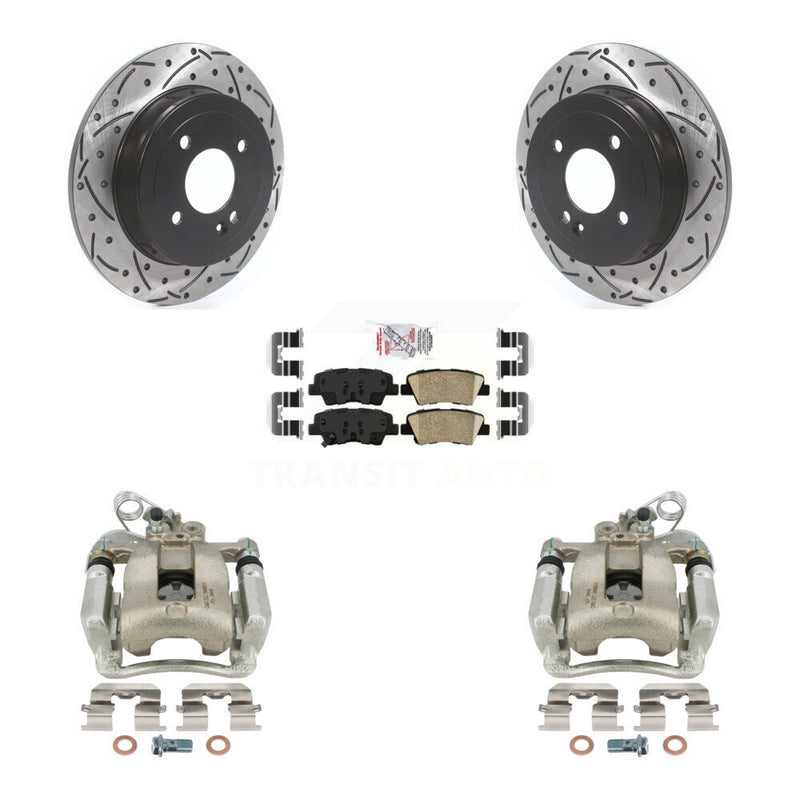 Transit Auto KCD-101561N Disc Brake Kit for 2012-2017 Kia Rio - Rear product image