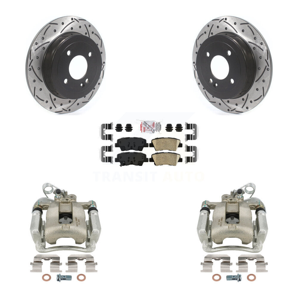 Transit Auto KCD-101562N Disc Brake Kit for 2012-2017 Kia Rio - Rear product image