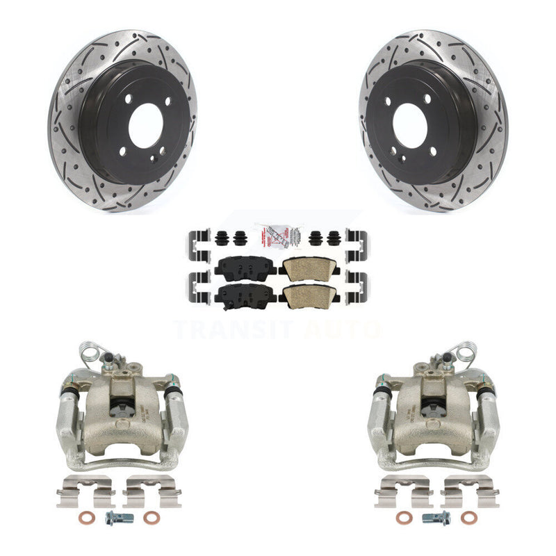 Transit Auto KCD-101562N Disc Brake Kit for 2012-2017 Kia Rio - Rear product image