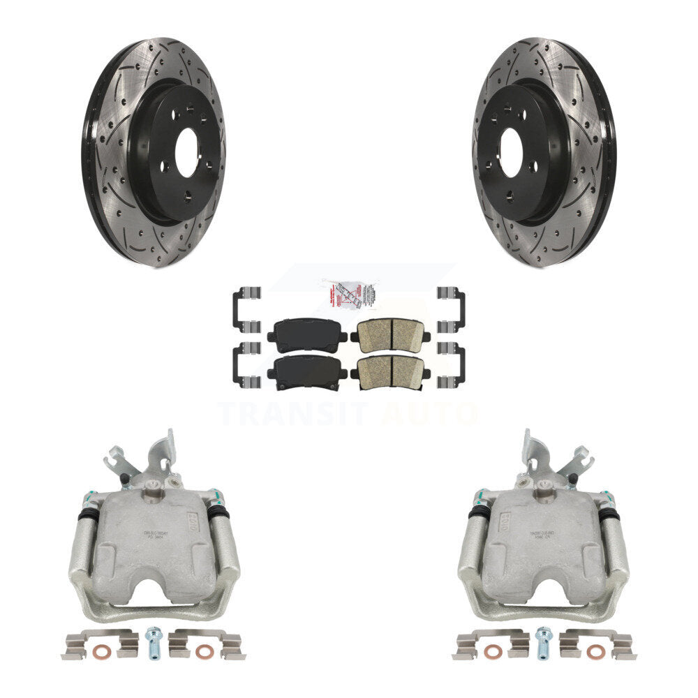 Transit Auto KCD-101563N Disc Brake Kit for 2010-2011 Buick Allure, Buick LaCrosse - Rear product image