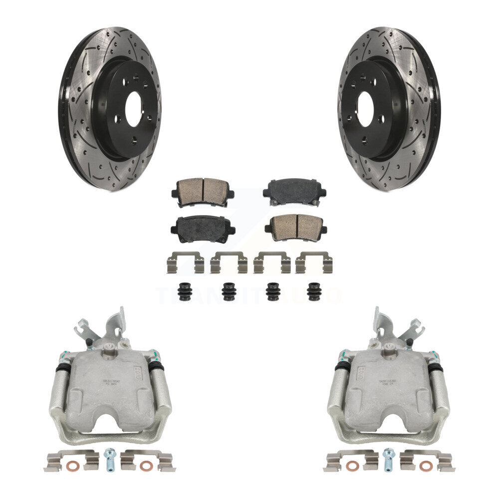 Transit Auto KCD-101564N Disc Brake Kit for 2010-2011 Buick Allure, Buick LaCrosse - Rear product image