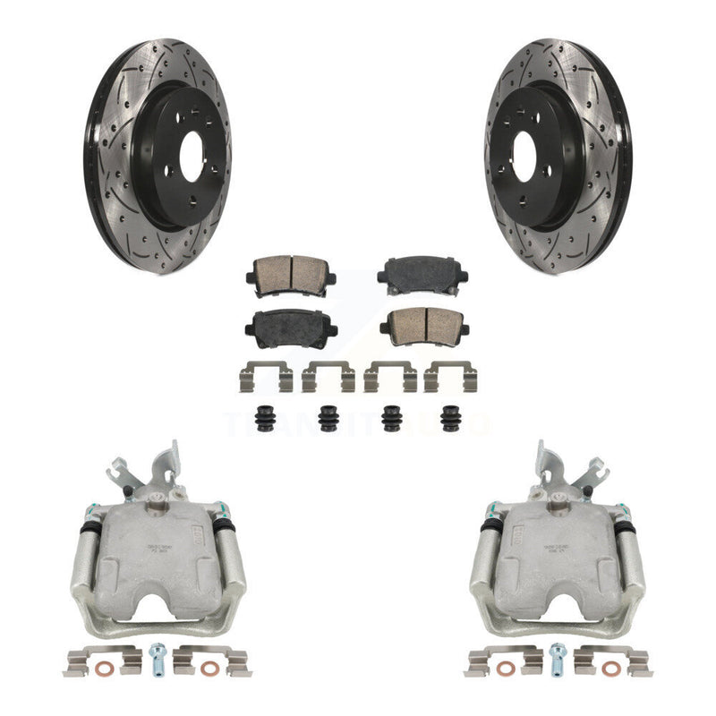 Transit Auto KCD-101564N Disc Brake Kit for 2010-2011 Buick Allure, Buick LaCrosse - Rear product image
