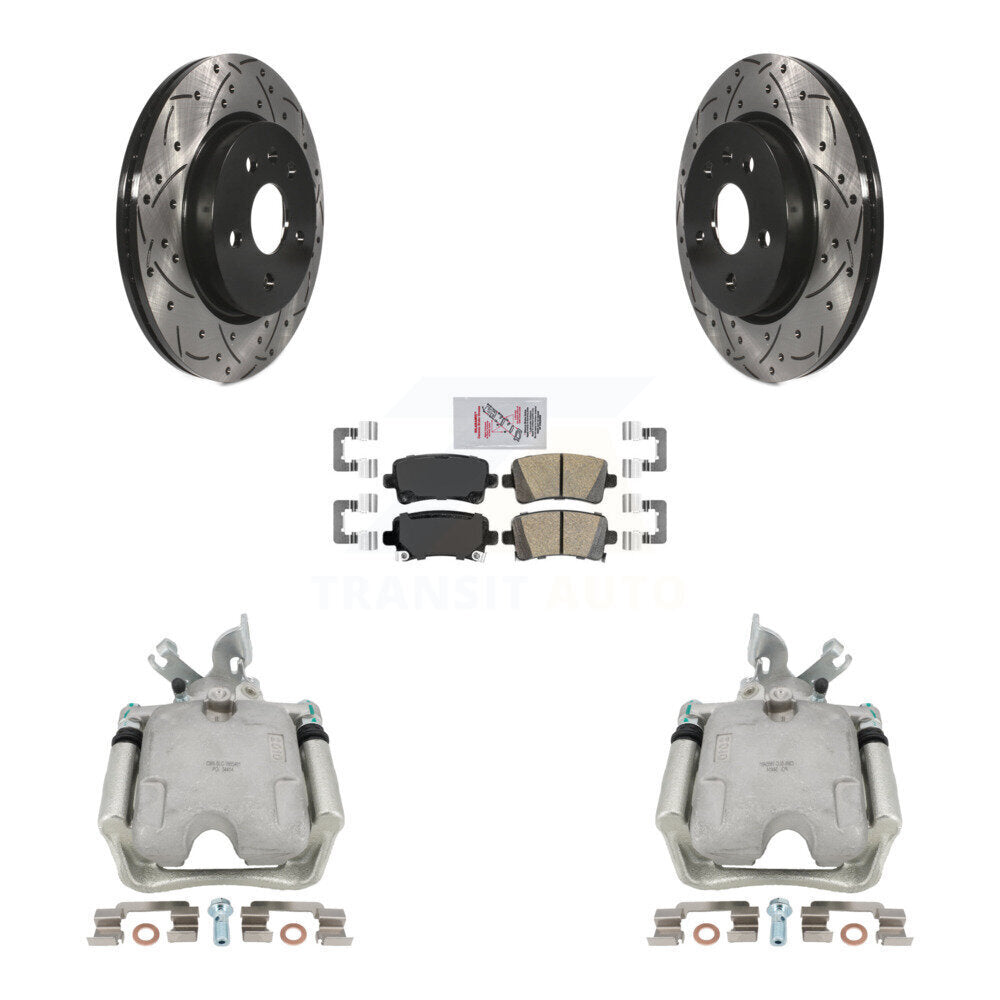 Transit Auto KCD-101566N Disc Brake Kit for 2010-2011 Buick LaCrosse - Rear product image