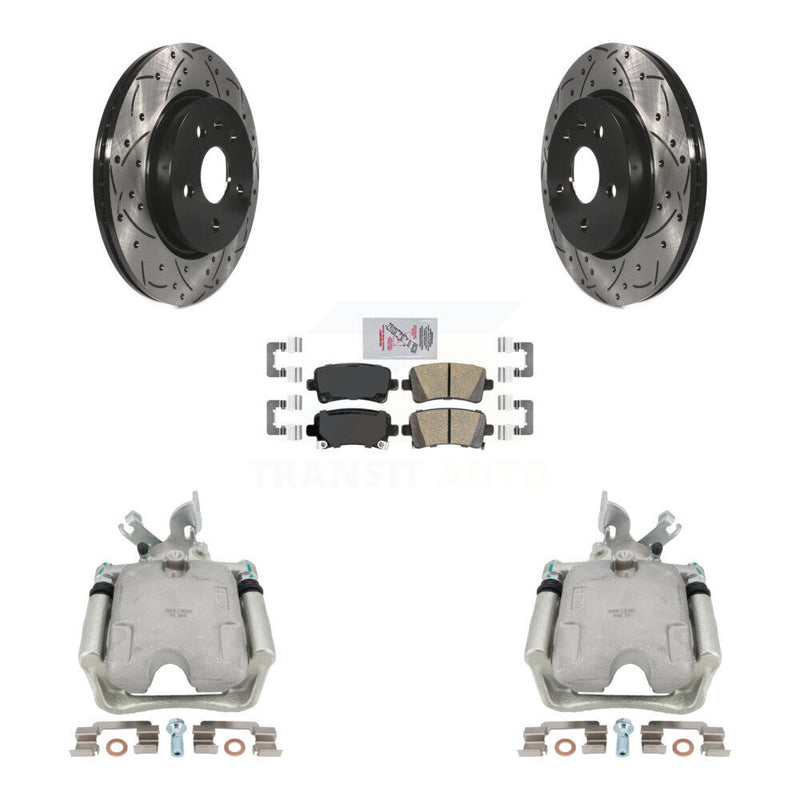 Transit Auto KCD-101566N Disc Brake Kit for 2010-2011 Buick LaCrosse - Rear product image