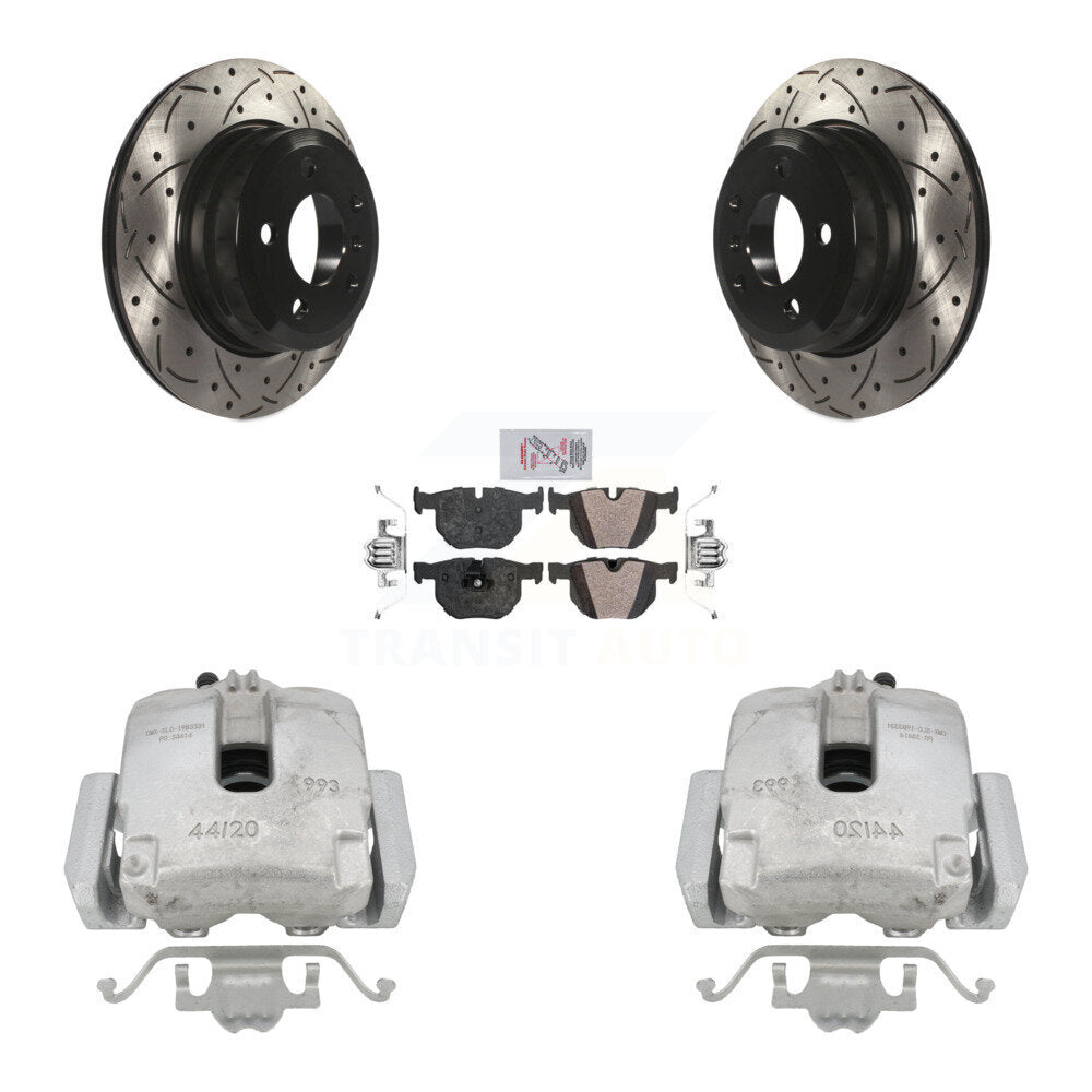 Transit Auto KCD-101567N Disc Brake Kit for 2007-2019 BMW X5, BMW X6 - Rear product image