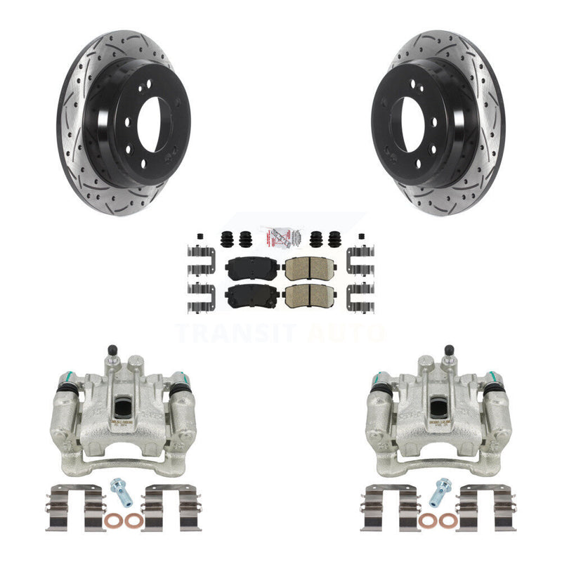 Transit Auto KCD-101569N Disc Brake Kit for 2010-2016 Kia Sportage, Hyundai Tucson - Rear product image