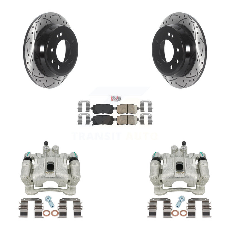 Transit Auto KCD-101570N Disc Brake Kit for 2010-2016 Kia Sportage, Hyundai Tucson - Rear product image