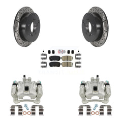 Transit Auto KCD-101571N Disc Brake Kit for 2010-2016 Kia Sportage, Hyundai Tucson - Rear product image