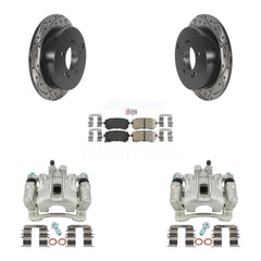 Transit Auto KCD-101572N Disc Brake Kit for 2010-2016 Kia Sportage, Hyundai Tucson - Rear product image