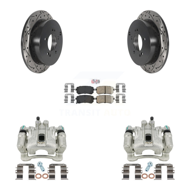 Transit Auto KCD-101572N Disc Brake Kit for 2010-2016 Kia Sportage, Hyundai Tucson - Rear product image