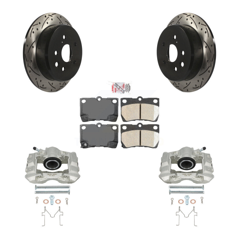 Transit Auto KCD-101579N Disc Brake Kit for 2006-2013 Lexus IS250 - Rear product image