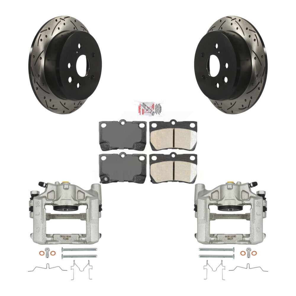 Transit Auto KCD-101580N Disc Brake Kit for 2010-2011 Lexus IS250 - Rear product image