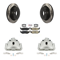 Transit Auto KCD-101582N Disc Brake Kit for 2002-2022 Ram 1500 Classic, Ram 1500, Dodge Ram 1500 & more - Rear product image