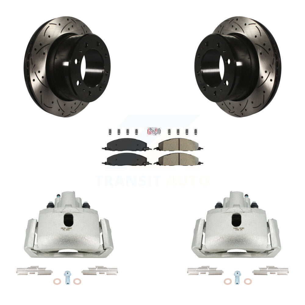 Transit Auto KCD-101584N Disc Brake Kit for 2012 Ram 1500 - Rear product image