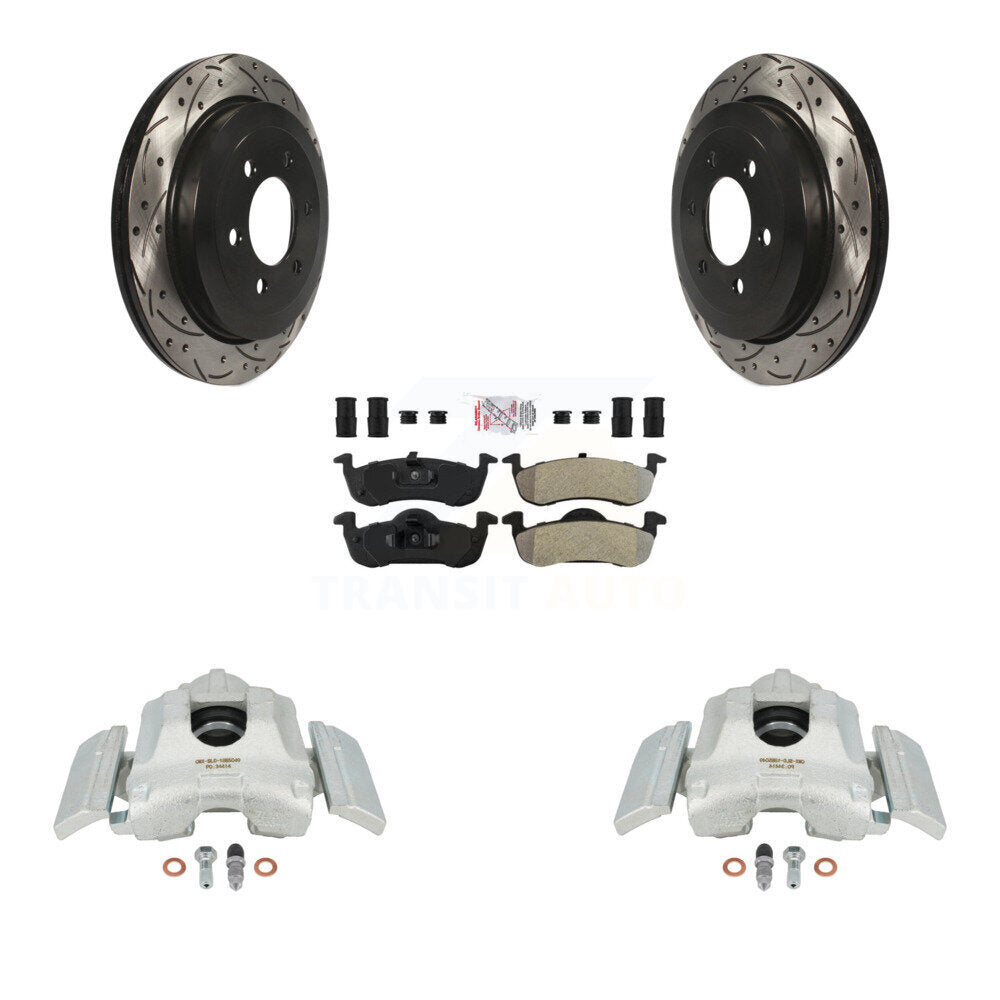 Transit Auto KCD-101585N Disc Brake Kit for 2007-2017 Ford Expedition, Lincoln Navigator - Rear product image