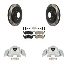 Transit Auto KCD-101585N Disc Brake Kit for 2007-2017 Ford Expedition, Lincoln Navigator - Rear product image