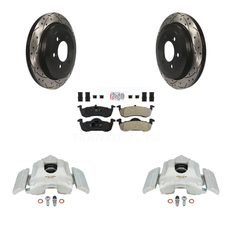 Transit Auto KCD-101585N Disc Brake Kit for 2007-2017 Ford Expedition, Lincoln Navigator - Rear product image