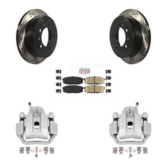 Transit Auto KCD-101586N Disc Brake Kit for 2007-2016 Toyota Sequoia, Toyota Tundra - Rear product image