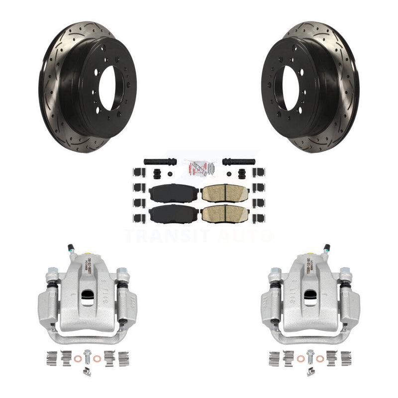 Transit Auto KCD-101587N Disc Brake Kit for 2007-2016 Toyota Sequoia, Toyota Tundra - Rear product image