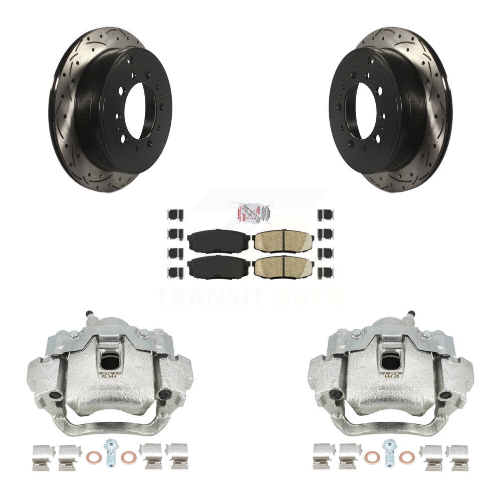 Transit Auto KCD-101588N Disc Brake Kit for 2008-2015 Lexus LX570, Toyota Land Cruiser - Rear product image