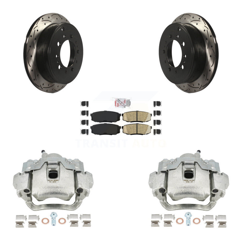 Transit Auto KCD-101588N Disc Brake Kit for 2008-2015 Lexus LX570, Toyota Land Cruiser - Rear product image