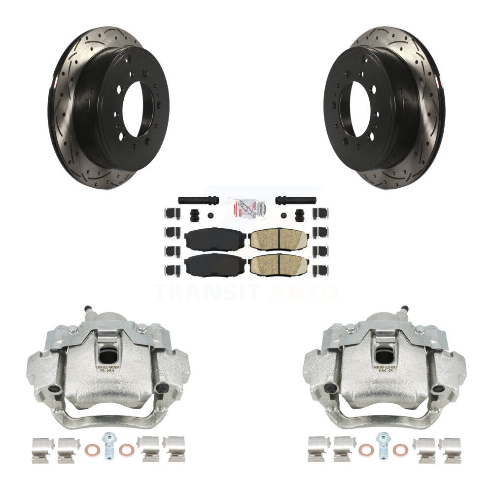 Transit Auto KCD-101589N Disc Brake Kit for 2008-2015 Lexus LX570, Toyota Land Cruiser - Rear product image