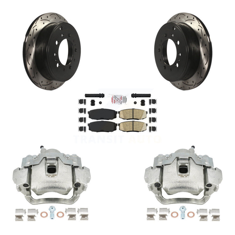 Transit Auto KCD-101589N Disc Brake Kit for 2008-2015 Lexus LX570, Toyota Land Cruiser - Rear product image
