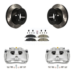 Transit Auto KCD-101590N Disc Brake Kit for 2009-2018 Ram 2500, Ram 3500, Dodge Ram 2500 & more - Rear product image