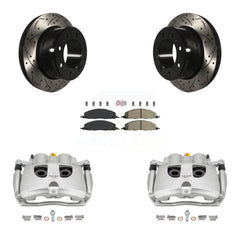 Transit Auto KCD-101591N Disc Brake Kit for 2009-2018 Ram 2500, Ram 3500, Dodge Ram 2500 & more - Rear product image