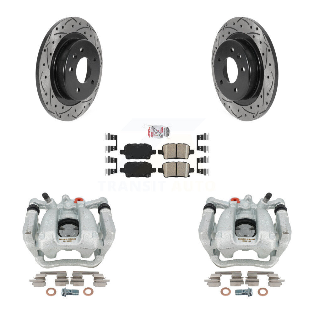 Transit Auto KCD-101594N Disc Brake Kit for 2018-2020 Buick Regal Sportback, Buick Regal TourX - Rear product image