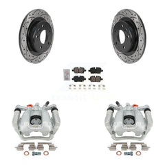 Transit Auto KCD-101596N Disc Brake Kit for 2020-2022 Chevrolet Equinox, GMC Terrain, Chevrolet Malibu - Rear product image