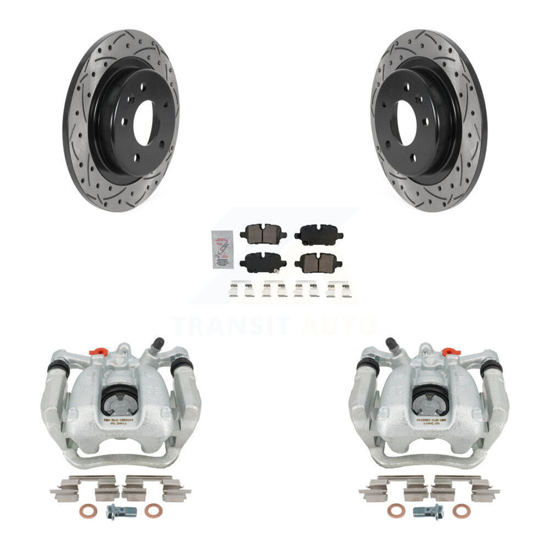 Transit Auto KCD-101596N Disc Brake Kit for 2020-2022 Chevrolet Equinox, GMC Terrain, Chevrolet Malibu - Rear product image