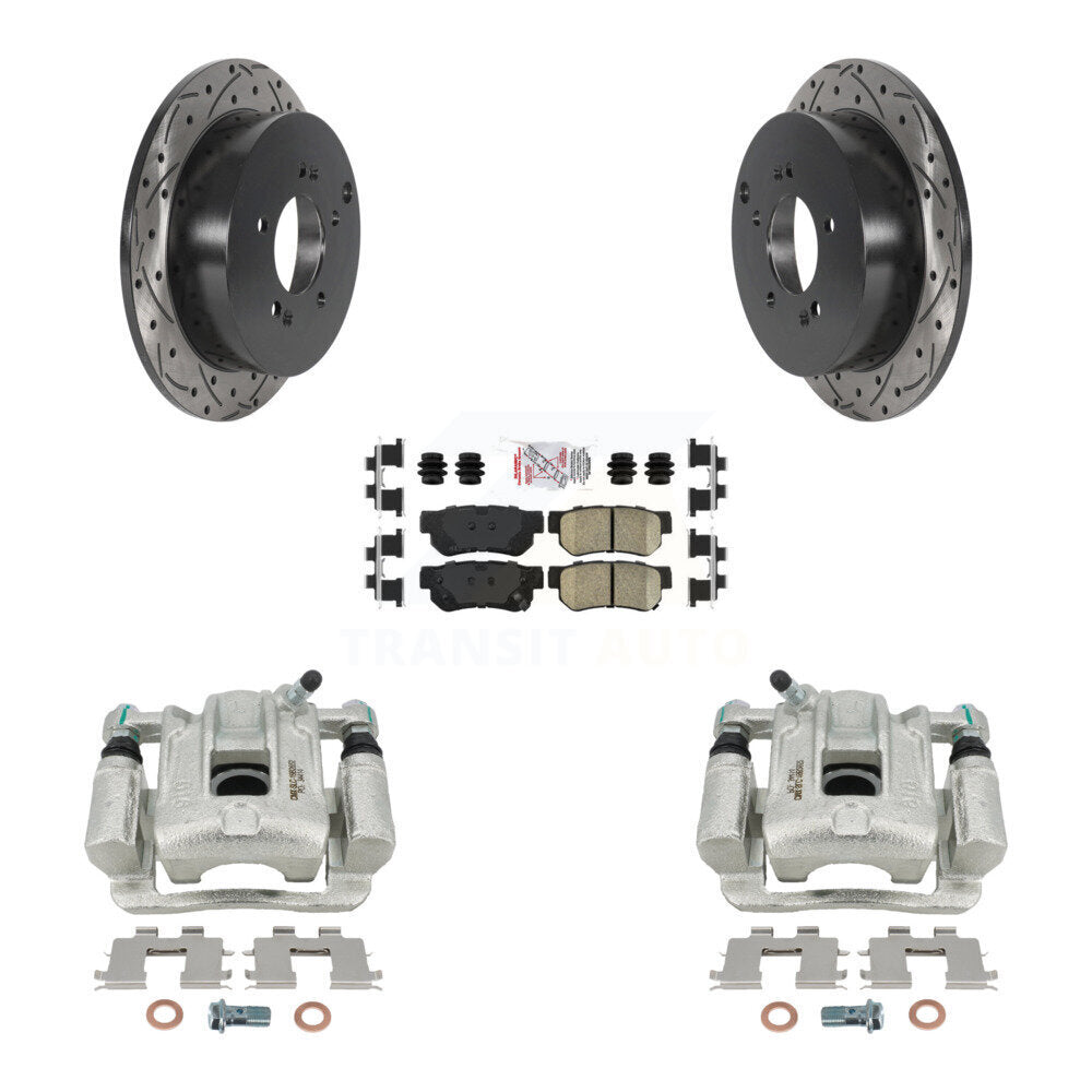Transit Auto KCD-101597N Disc Brake Kit for 2001-2006 Hyundai Santa Fe - Rear product image